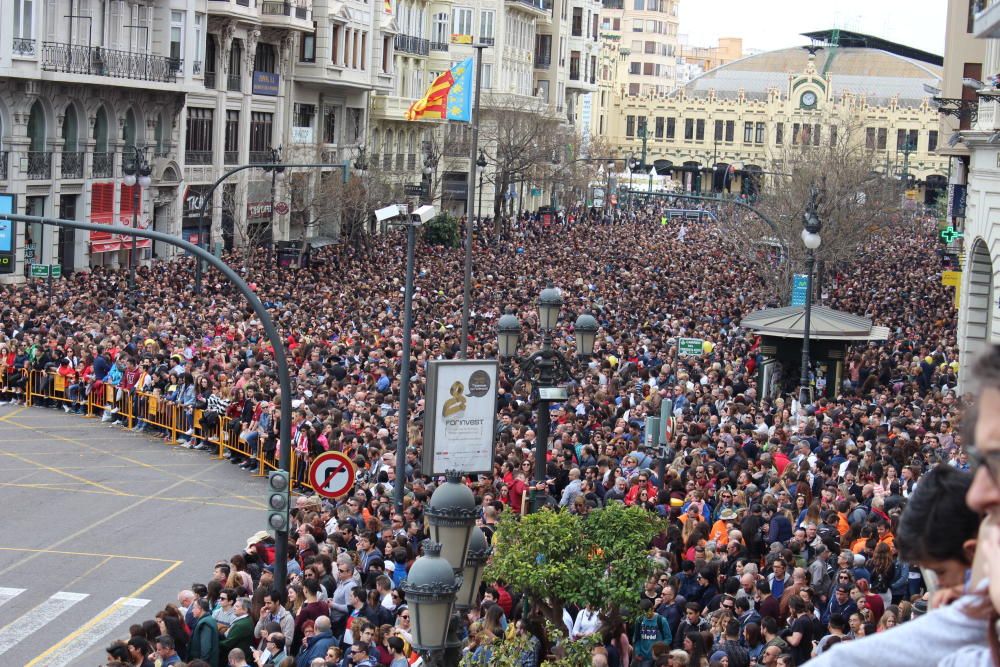 Llenazo en dirección Estación del Norte