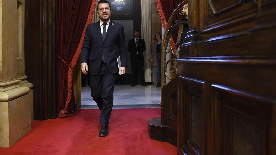 Aragonès reúne al Govern de forma extraordinaria para abordar los acuerdos con el PSOE