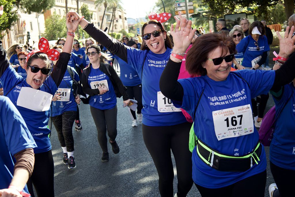 Las imágenes de la llegada a meta de la Carrera de la Mujer de Murcia 2024