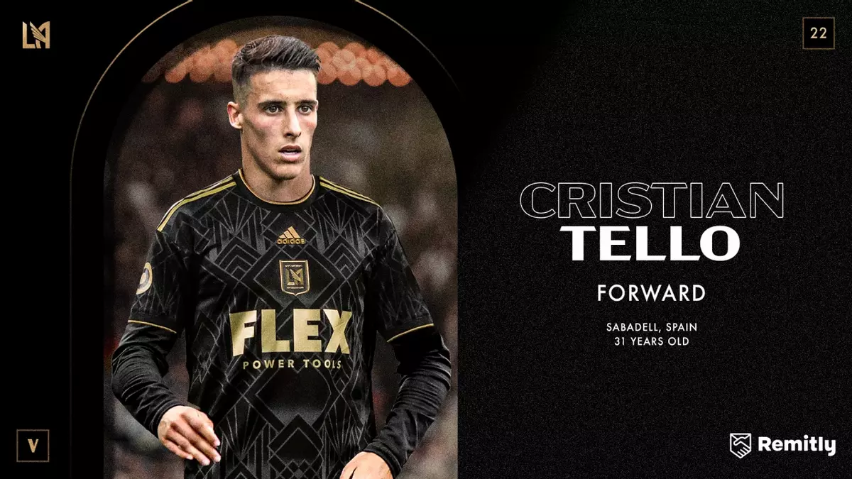 Cristian Tello, nuevo jugador de LAFC