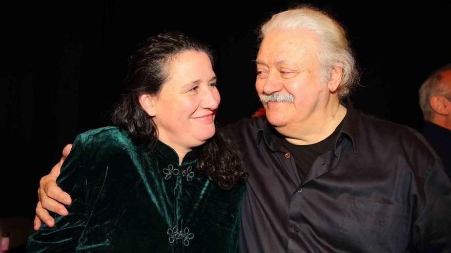 La pianista Bárbara Granados i l&#039;actor Mario Gas, els dos intèrprets d&#039;«Amici Miei»