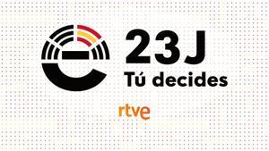 Los portavoces de los grupos parlamentarios en 23J, a debate en RTVE