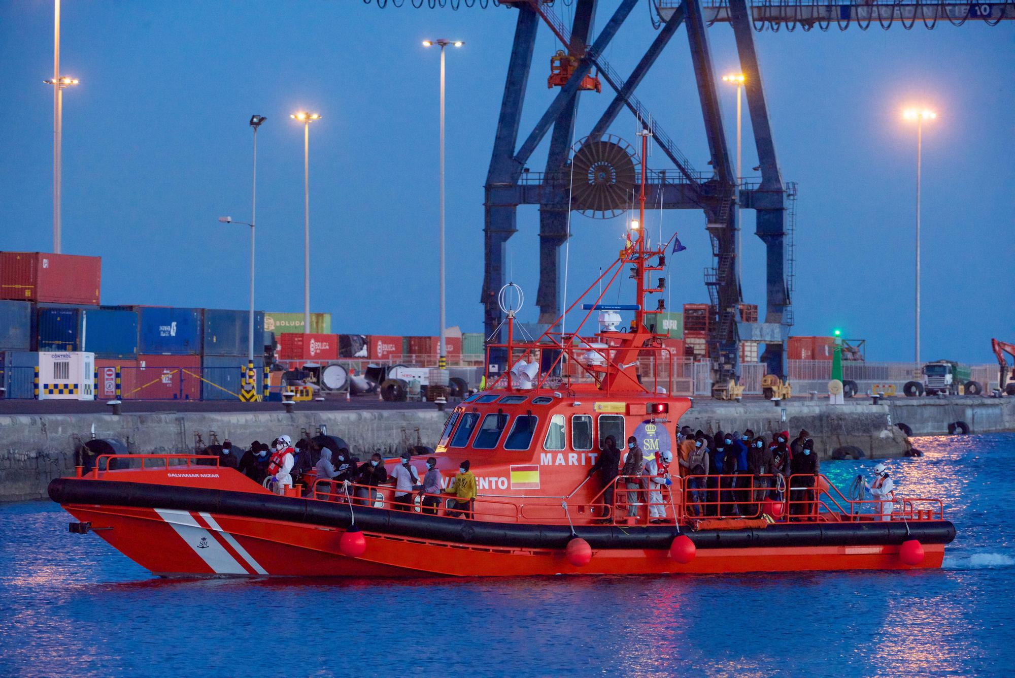 Llegada de migrantes a Fuerteventura (07/04/21)