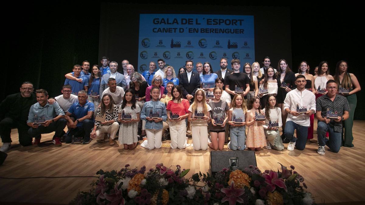 Gala del Deporte edición anterior en Canet.
