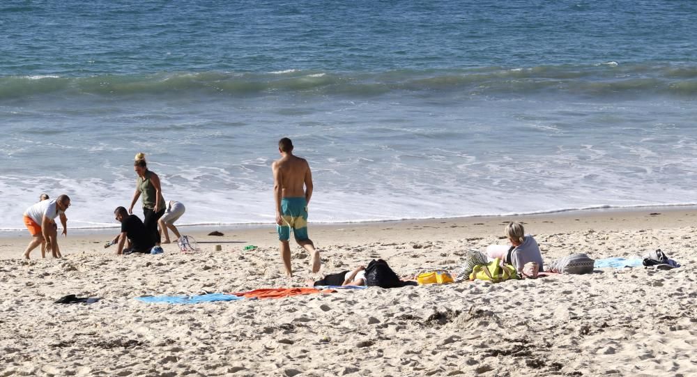 El calor vuelve a Vigo a las puertas de noviembre