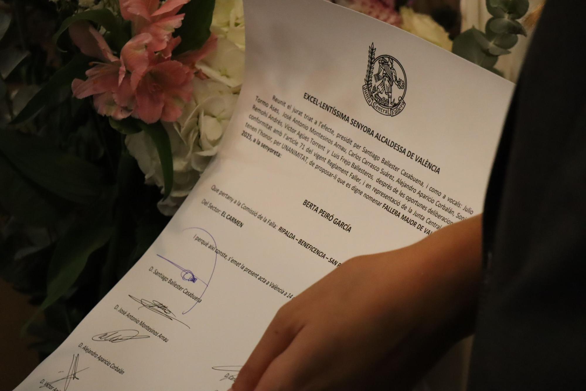 La otra cara de la Elección y Proclamación de las Falleras Mayores 2024