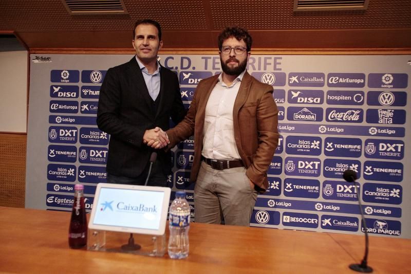 CD Tenerife: presentación de Rubén Baraja