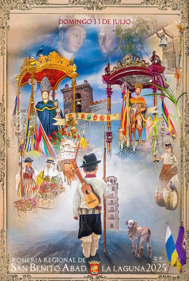 Carteles de las romerías de La Laguna