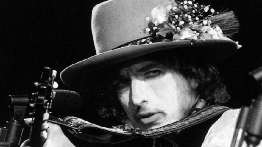 Bob Dylan en una imagen de 1975.