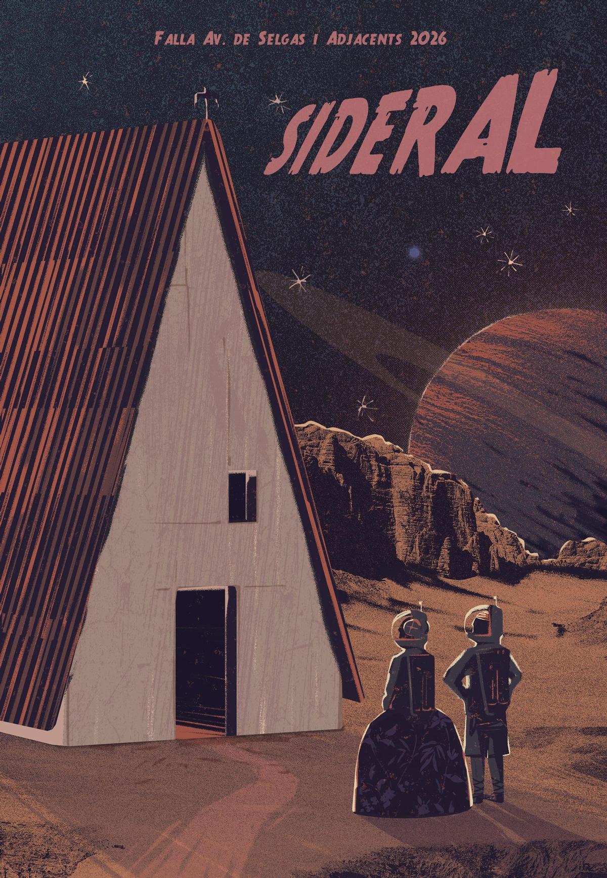 La portada del llibret de Selgas, obra de Alfredo J. Pardo.