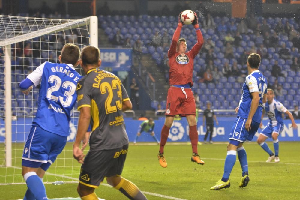 El Dépor cae goleado ante Las Palmas