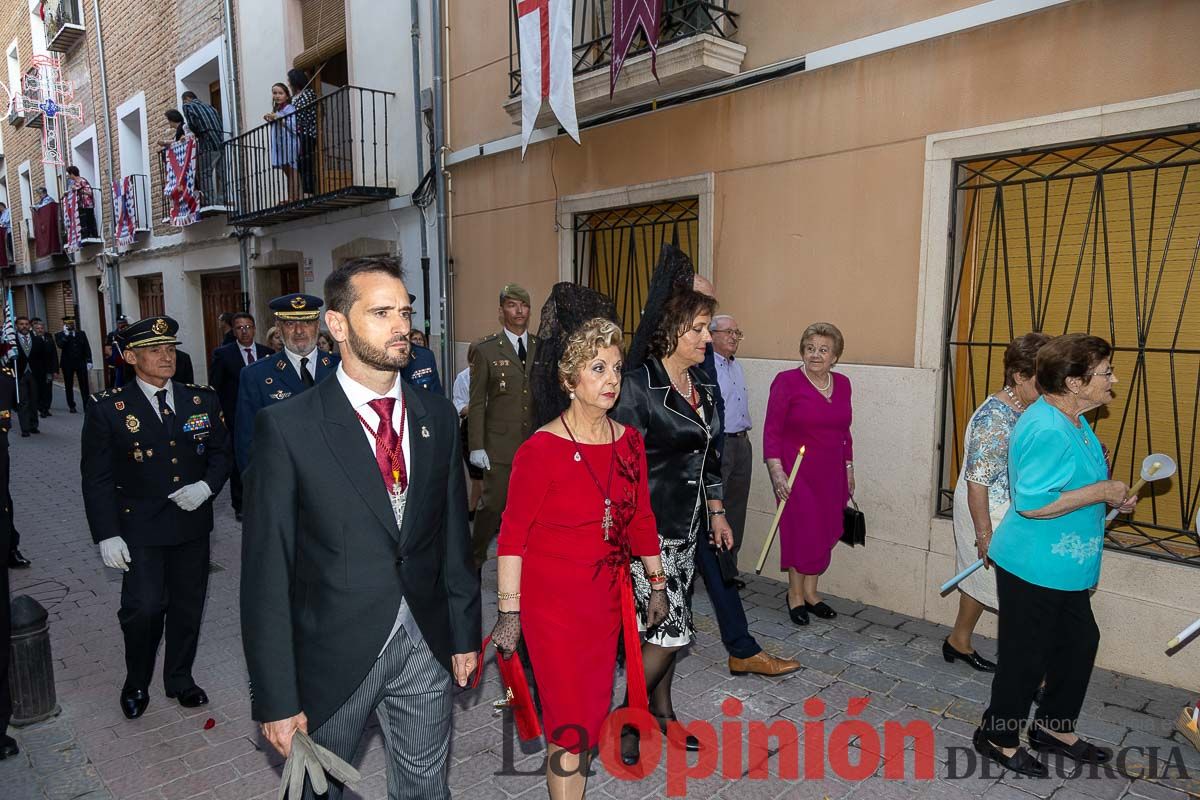 Procesión del Baño y parlamento en las Fiestas de Caravaca