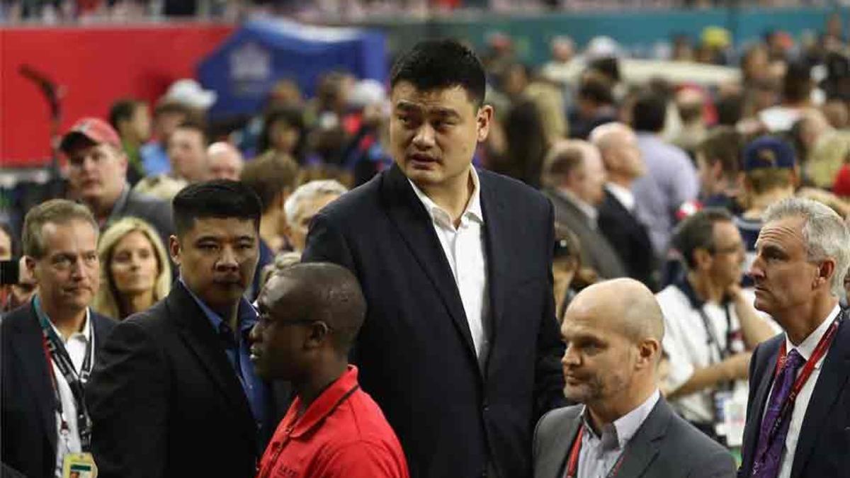 Yao Ming, exjugador de los Rockets