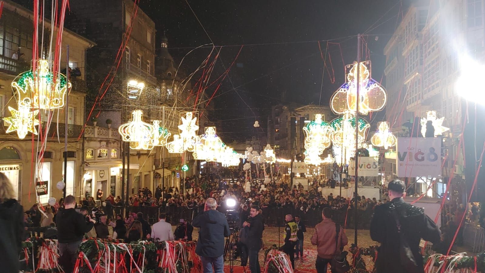 La Navidad de Vigo ya deslumbra al mundo