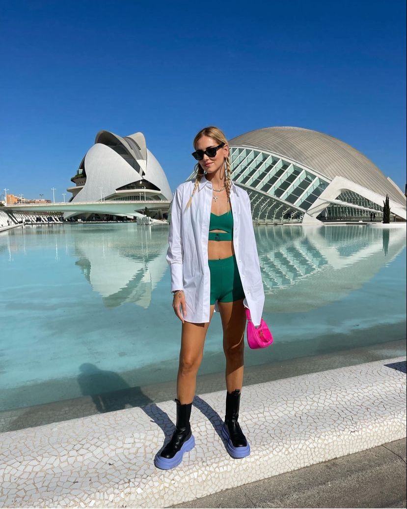 Chiara Ferragni visita València