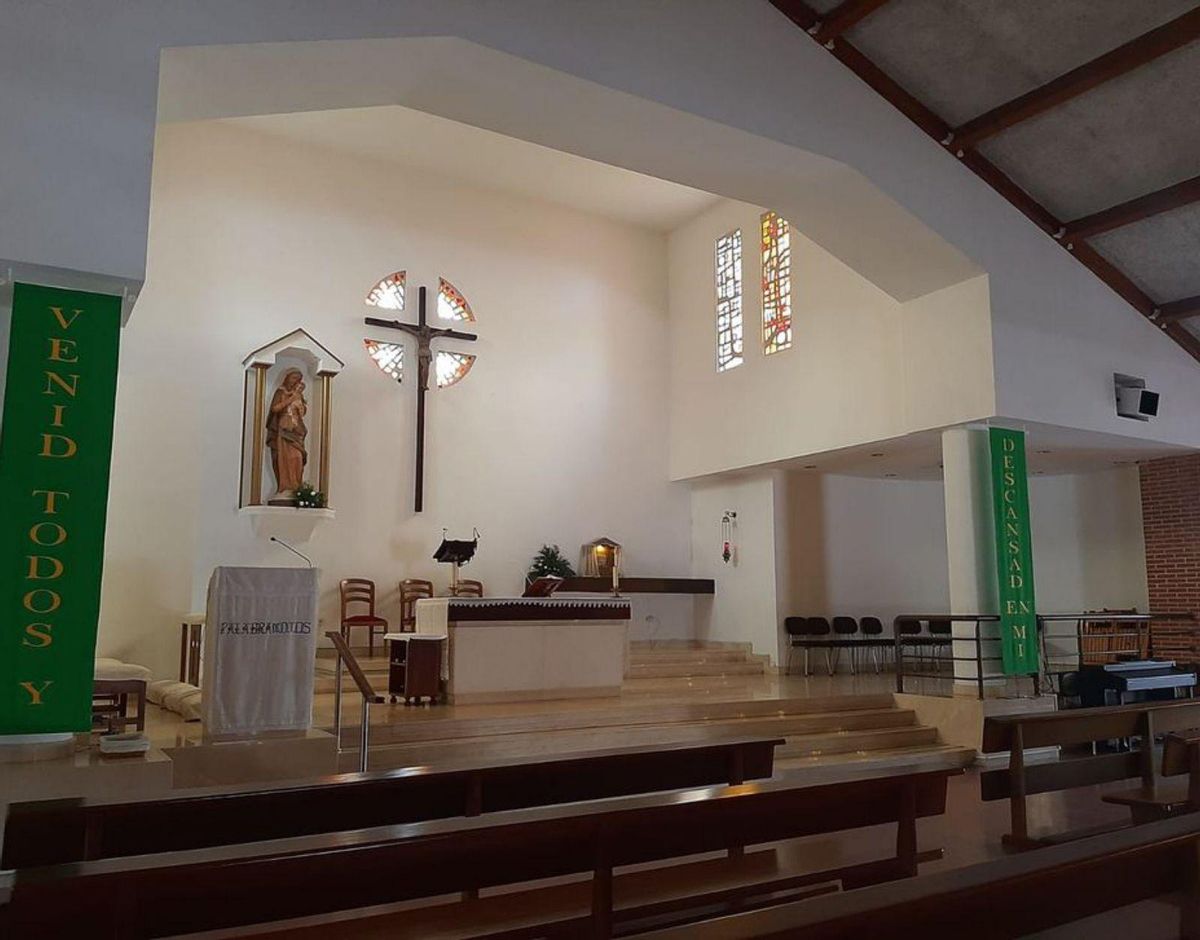 Interior de la iglesia de La Fresneda. | L. P.
