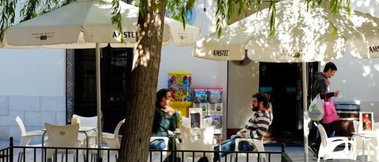 Casi la mitad de los establecimientos hosteleros de Villena ofrecen a sus clientes espacios al aire libre.