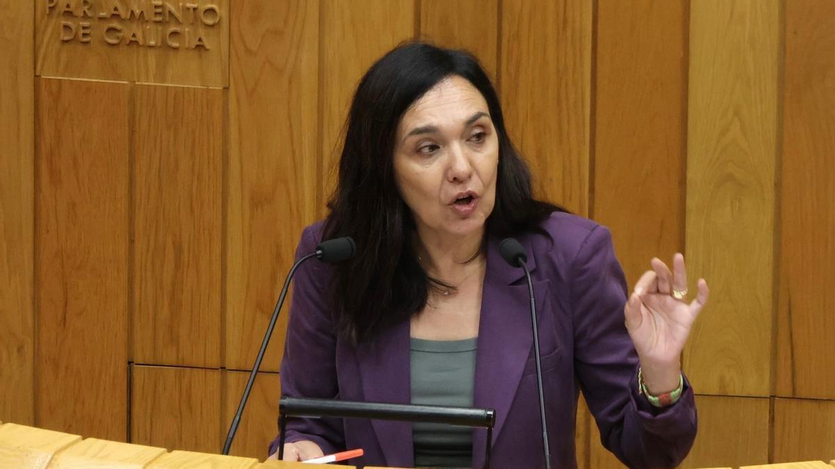 La diputada del PSdeG Carmen Rodríguez da Costa.