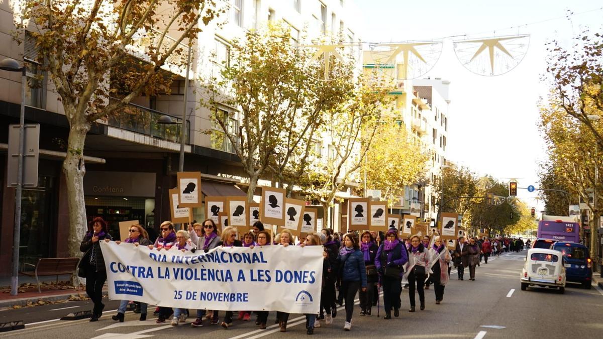 Marcha contra la violencia machista 2019