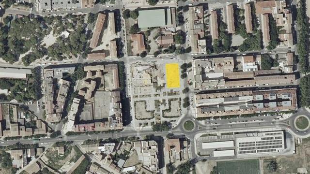 Localización de la parcela en Zacarías Martínez.