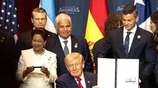 Trump bendice una alianza militar con países de América Latina y el Caribe sobre la base del poderío bélico de EEUU