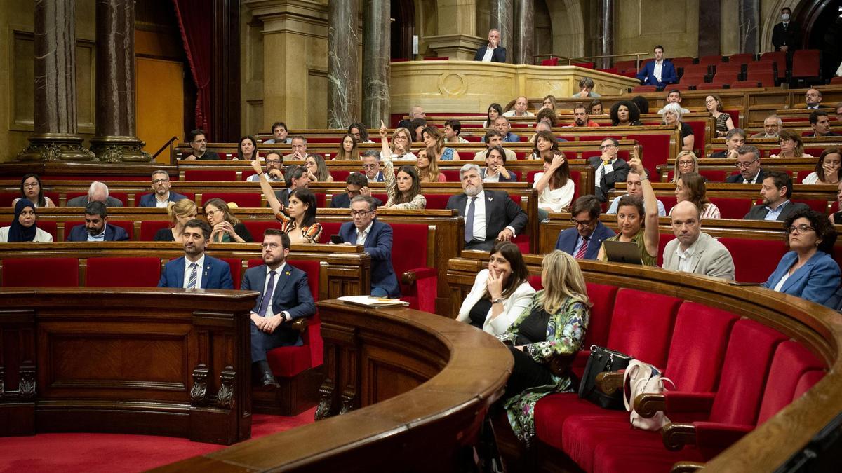 Una imagen del Parlament de Cataluña.