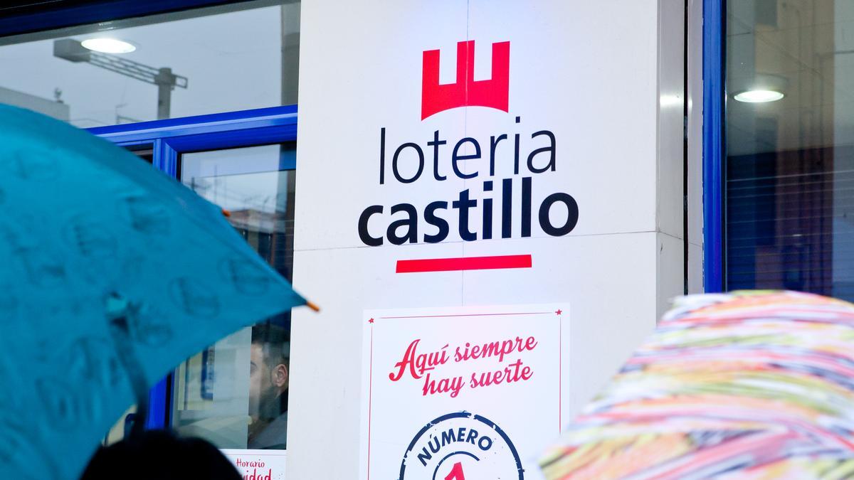 Administración de Lotería Castillo, en València.