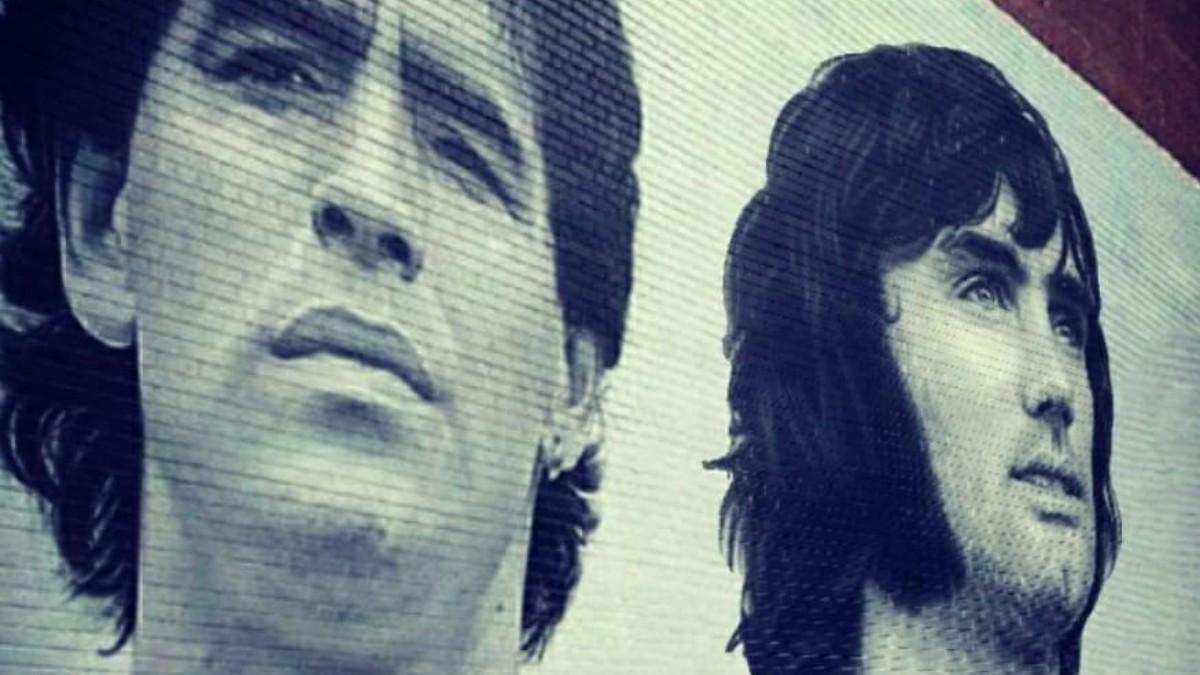 Diego Armando Maradona y George Best