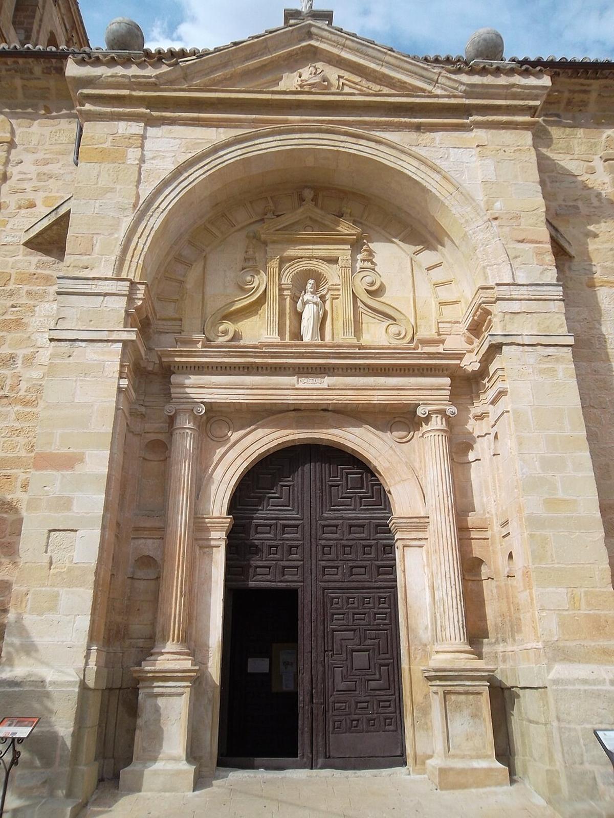 La iglesia de la Asunción en Sacedón