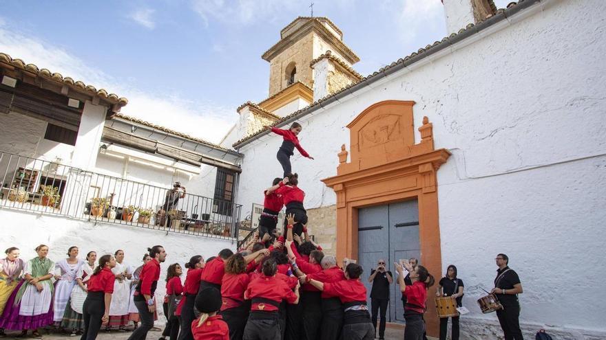 La Muixeranga de Xàtiva celebra la séptima edición de su Trobada con las “collas” de la Safor y del Vendrell como invitadas