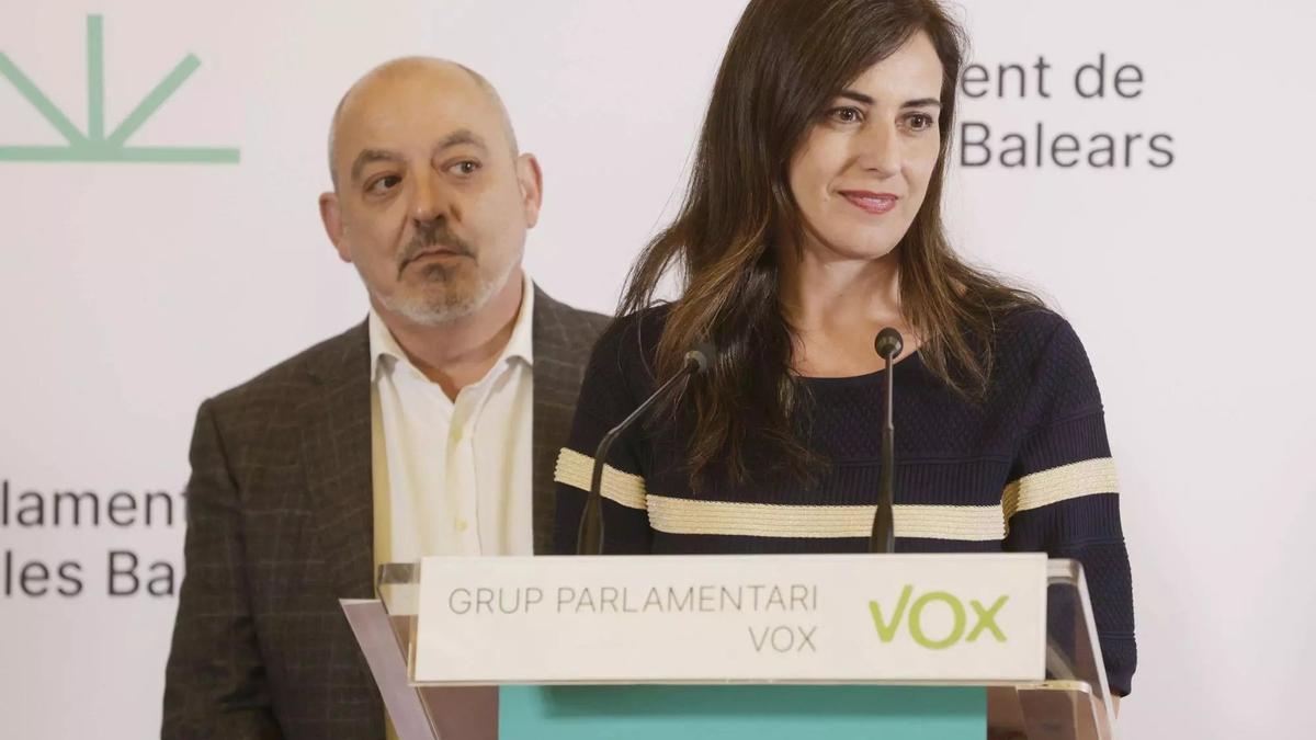 Dimiten los dos portavoces de Vox en el Parlamento balear
