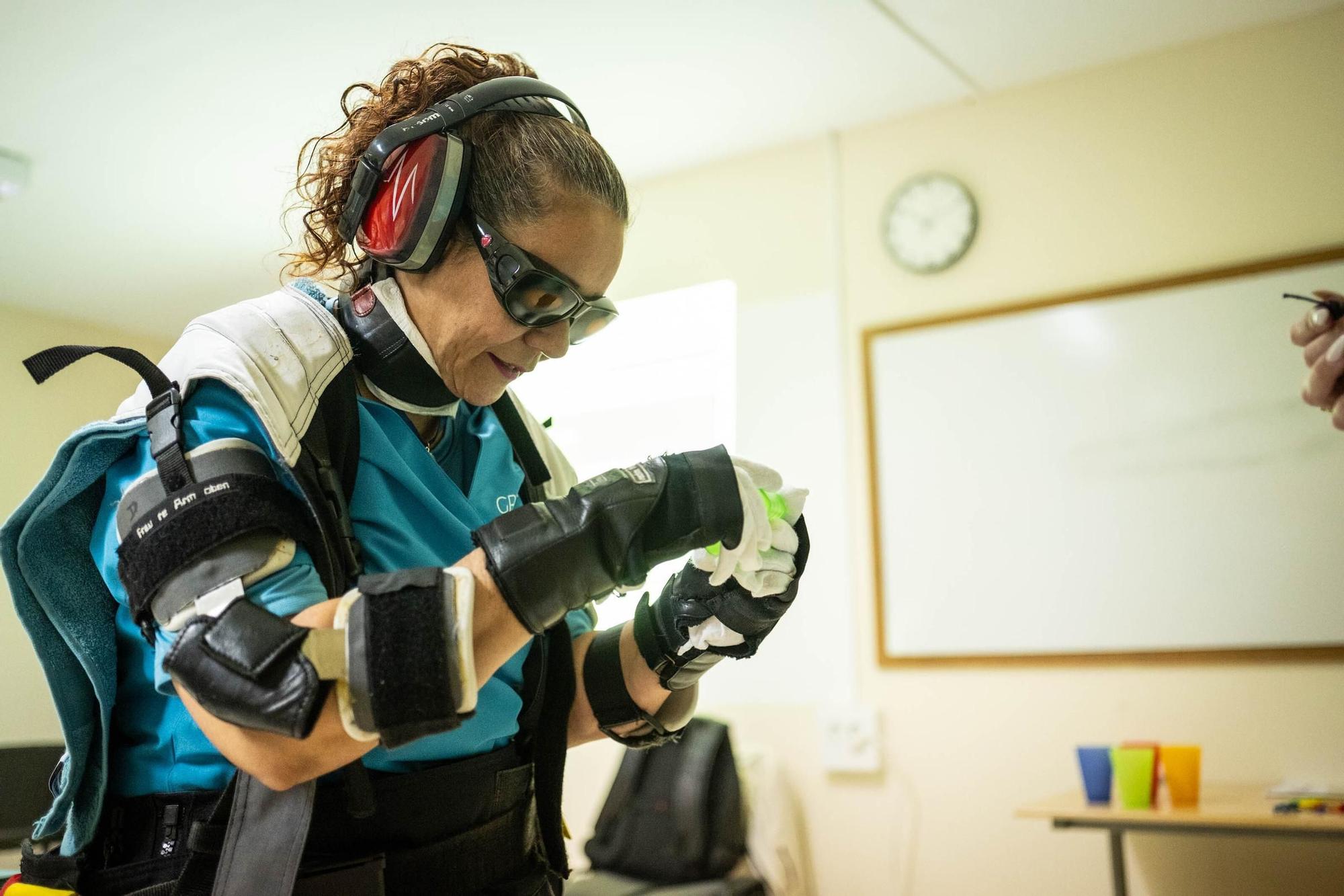 Traje Max, el traje que simula el envejecimiento