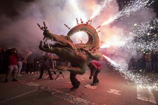 Feuer und Drachen in Palma de Mallorca: So lief der erste Correfoc nach der Pandemie