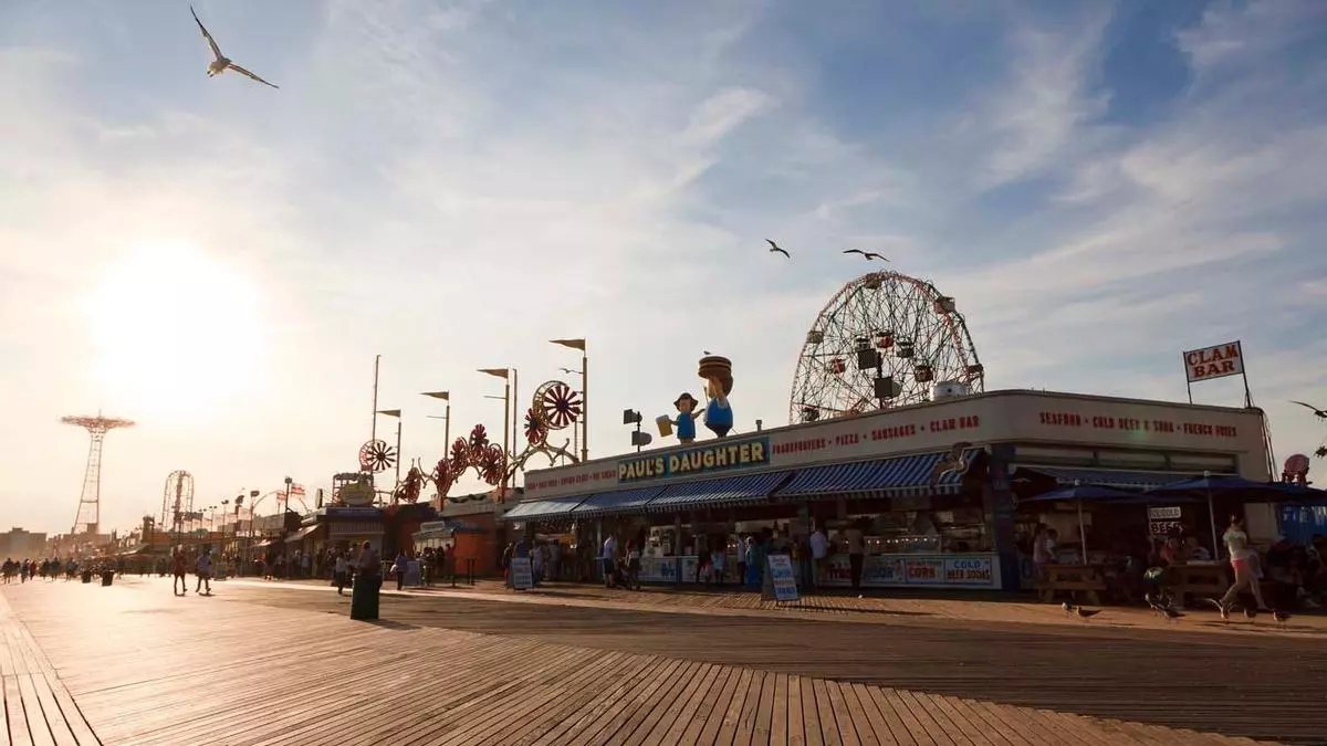En Coney Island con Woody Allen