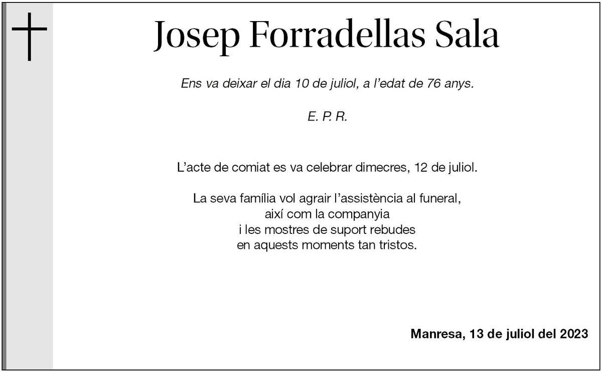 Josep Forradellas Sala