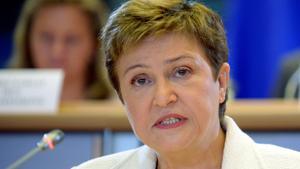 Kristalina Georgieva, directora gerente del FMI. 