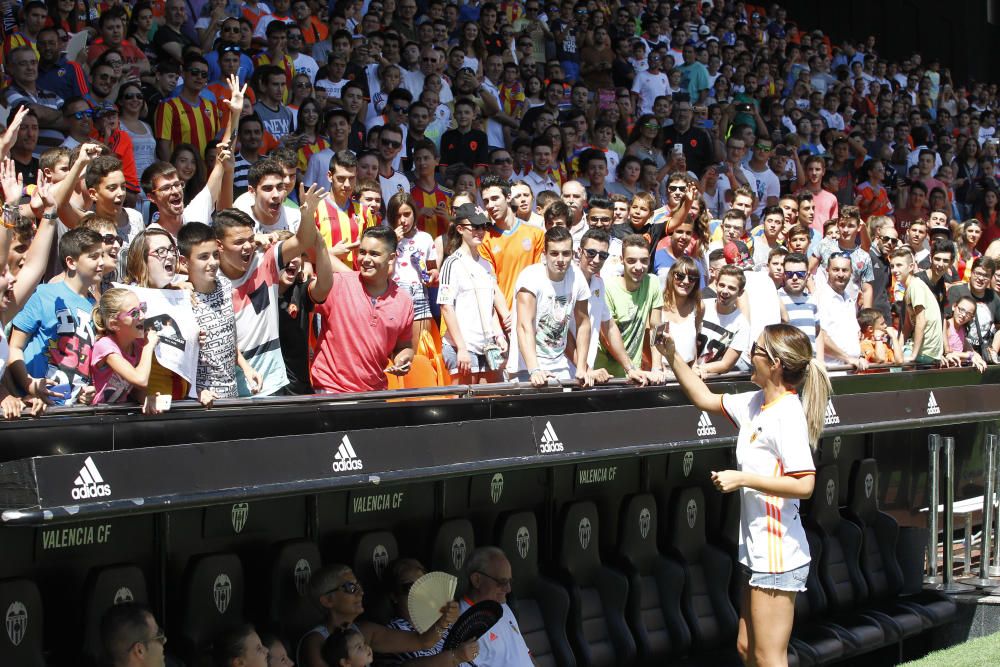 Tamara Gorro, en la presentación de Garay