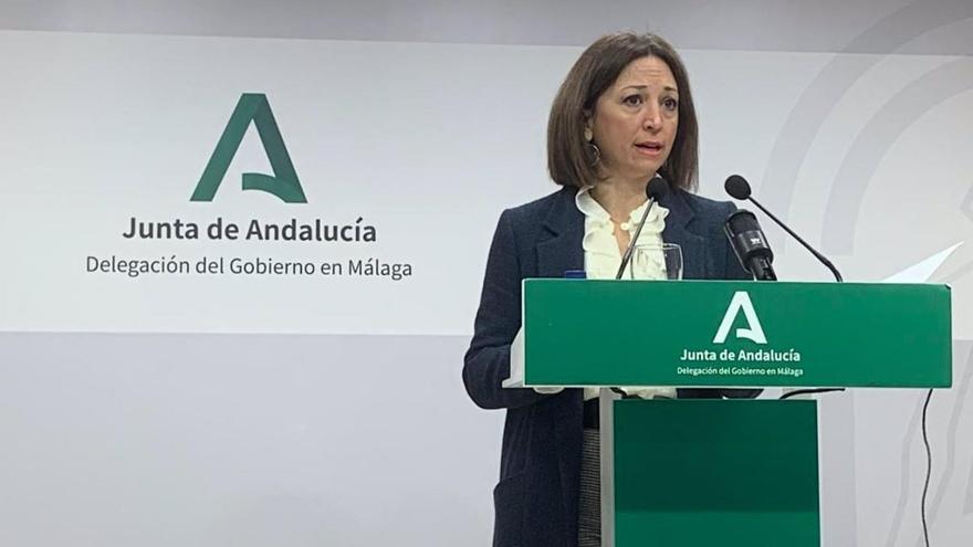 La delegada del Gobierno andaluz en Málaga, Patricia Navarro