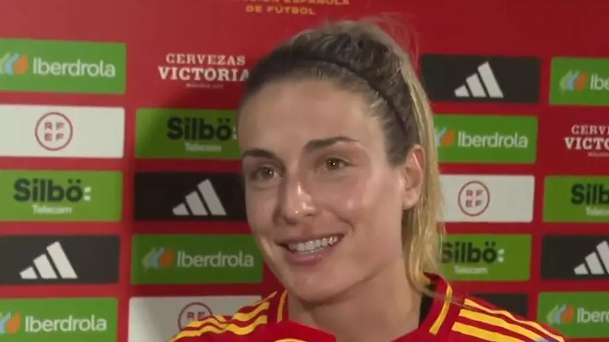 Alexia Putellas: "Era muy importante esta ventana porque depend赤amos de nosotras".