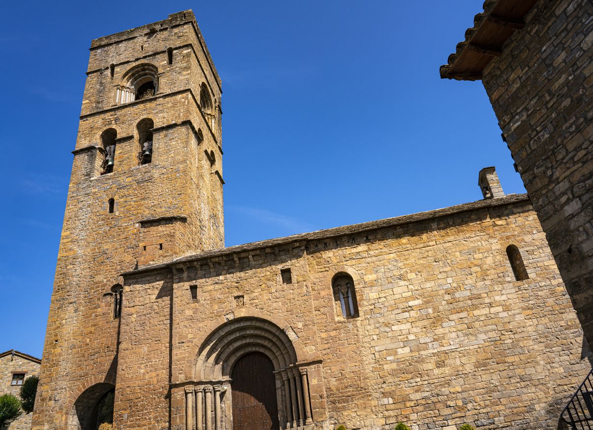 Iglesia parroquial de Santa María, en Huesca.