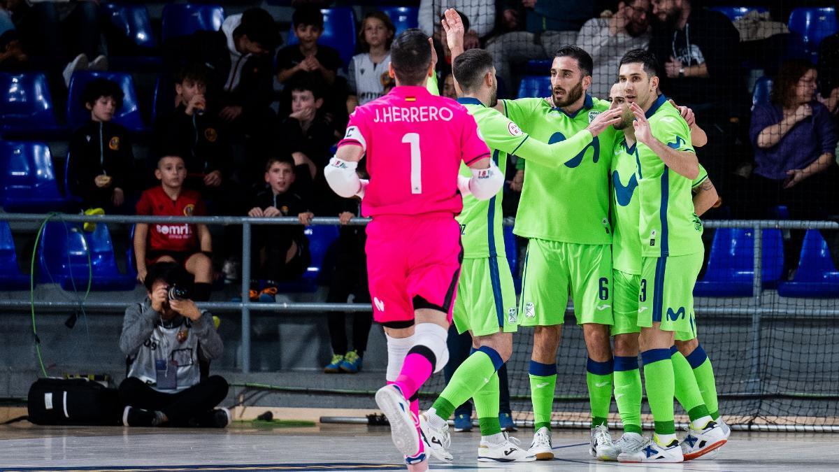 Raúl Gómez marcó el único gol de la primera parte