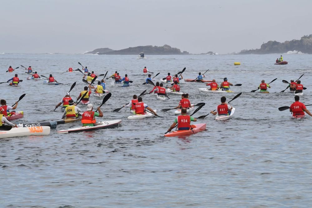 300 palistas en la Ocean Race A Coruña 2020