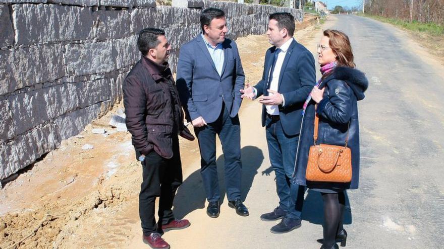 La Diputación retoma la ampliación del vial de Cespón a Vidres, parada desde 2020