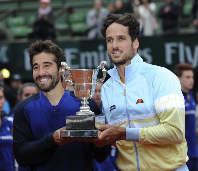 Feliciano y Marc López, campeones de Roland Garros