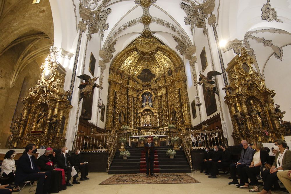 Y la luz se hizo en la iglesia de San Francisco