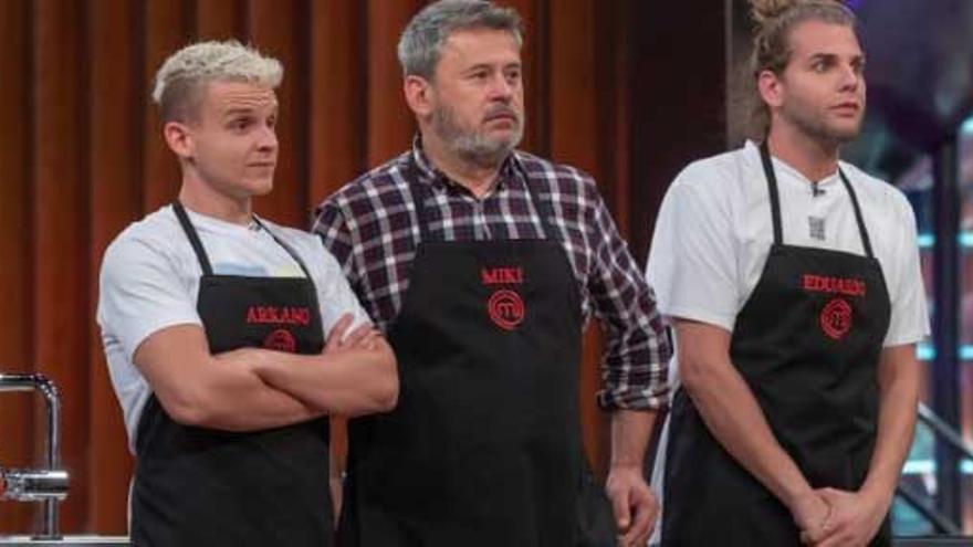 Eduardo Navarrete, a la derecha, dice adiós a &#039;Masterchef&#039;.