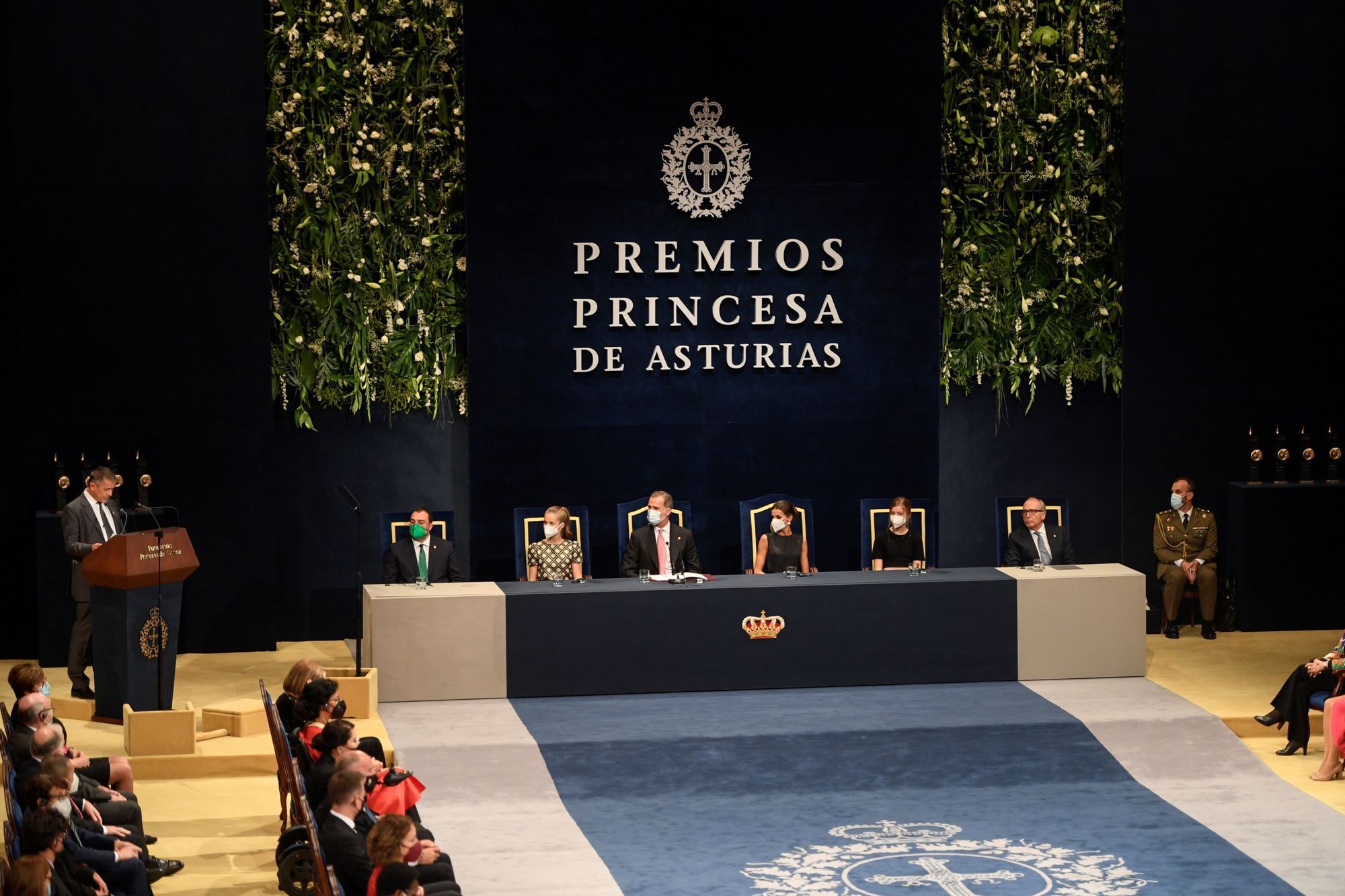 Ceremonia de entrega de los Premios Princesa de Asturias 2021