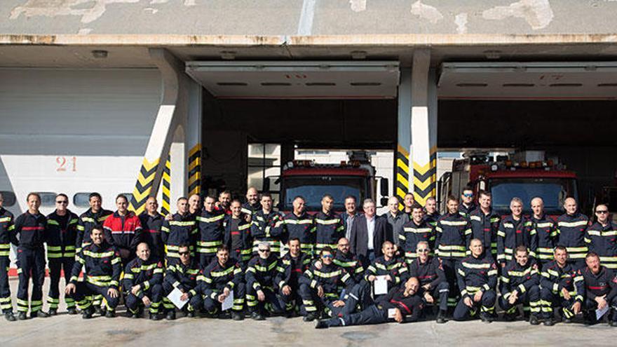 Los bomberos de la provincia de Alicante aumentan su plantilla: 10 nuevos sargentos y 30 cabos