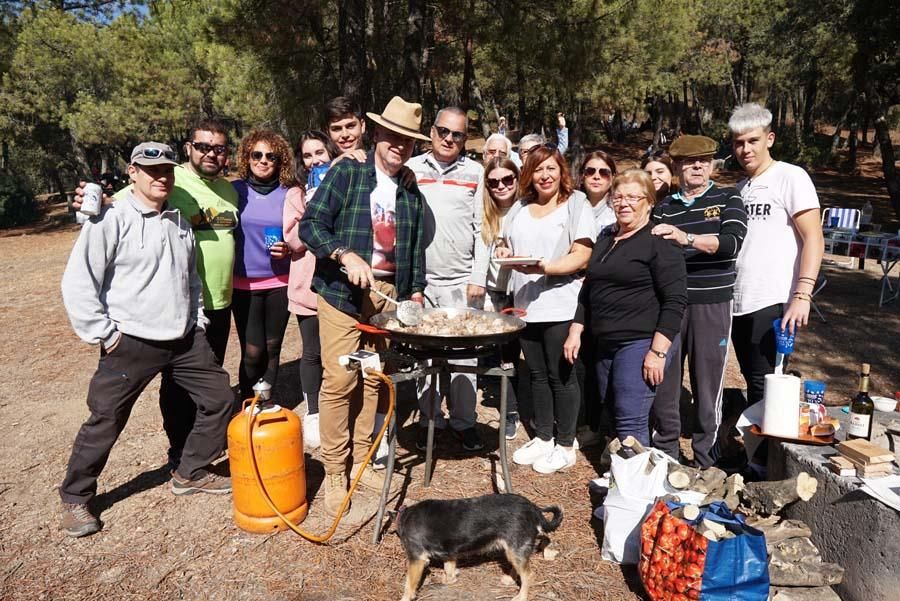 De perol por San Rafael, en Los Villares y El Arenal