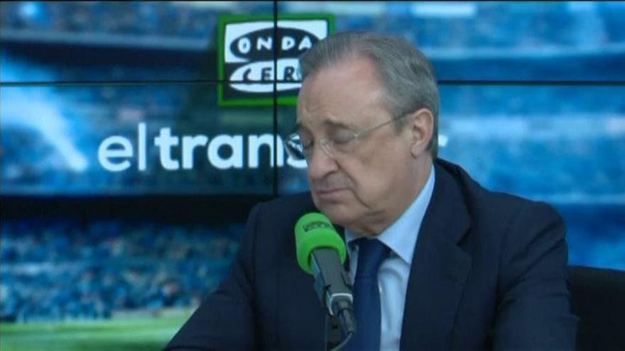 Florentino Pérez asegura que "tiene que pasar algo muy raro" para que Cristiano deje el Madrid